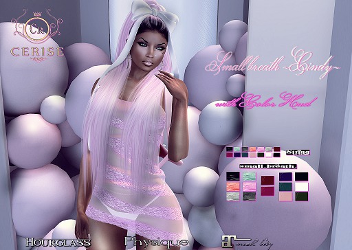 ::Cerise:: Small breath -Cindy- with Color Hud