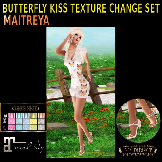 BUTTERFLY KISS TXTURE CHANGE MAITREYA SET