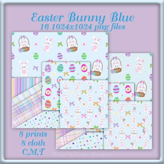 Easter Bunny Blue mp