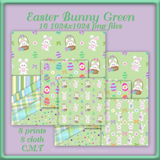 Easter Bunny Green