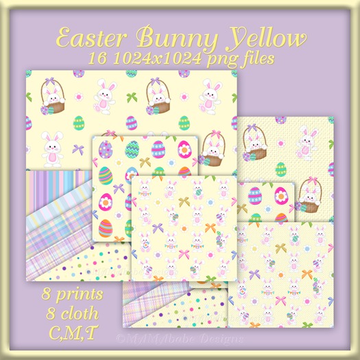 Easter Bunny Yellow