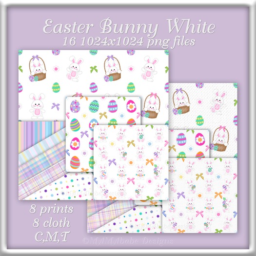 Easter Bunny White mp