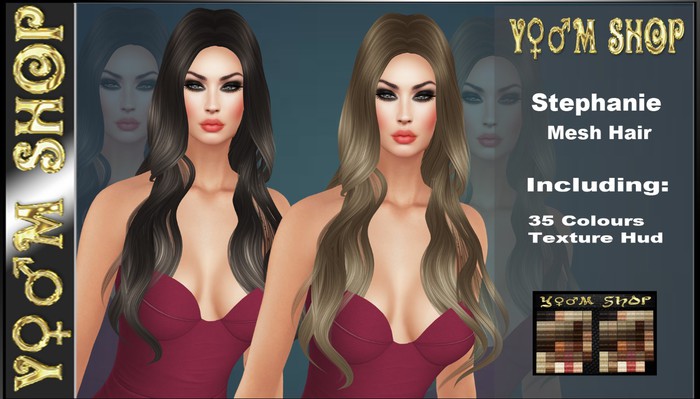 YM SHOP_Stephanie Mesh Hair