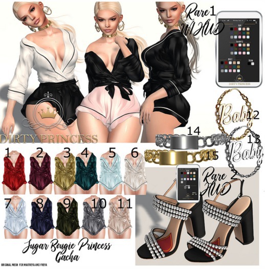 DIRTY PRINCESS- Sugar Bougie Princess -FREYA 3 COMMON