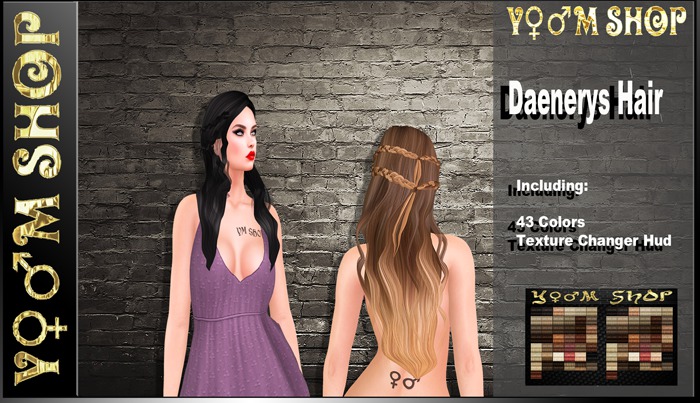 YM SHOP_Daenerys Hair