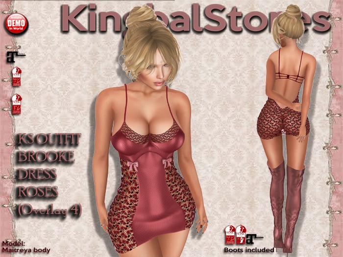 KS OUTFIT BROOKE DRESS ROSES (Overlay 4)
