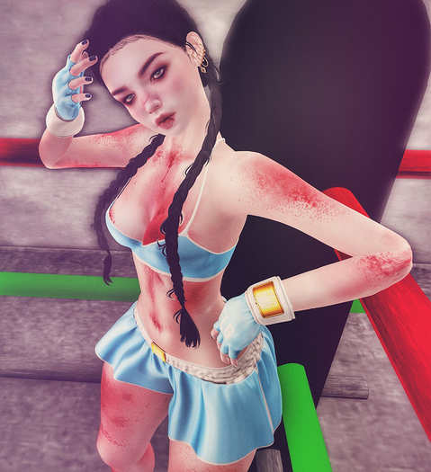 Boxing ring pose1