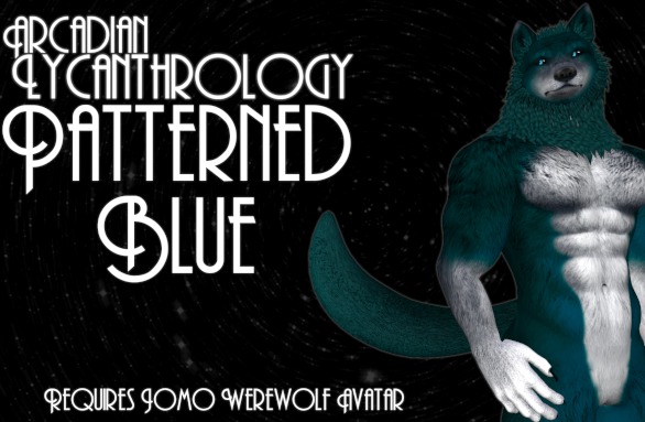 ARS JOMO Wolf Applier: Pattern Blue
