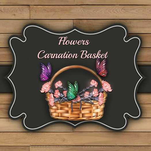 DFS TEXTURE - Flowers - Carnation Basket