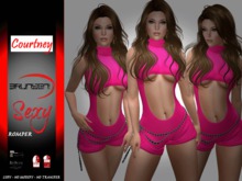 Brunsen! Courtney Romper Pink