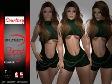 Brunsen! PROMO Courtney Romper - Green