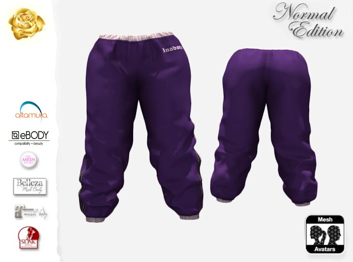 Inodoro Purple pants - Slink Physique