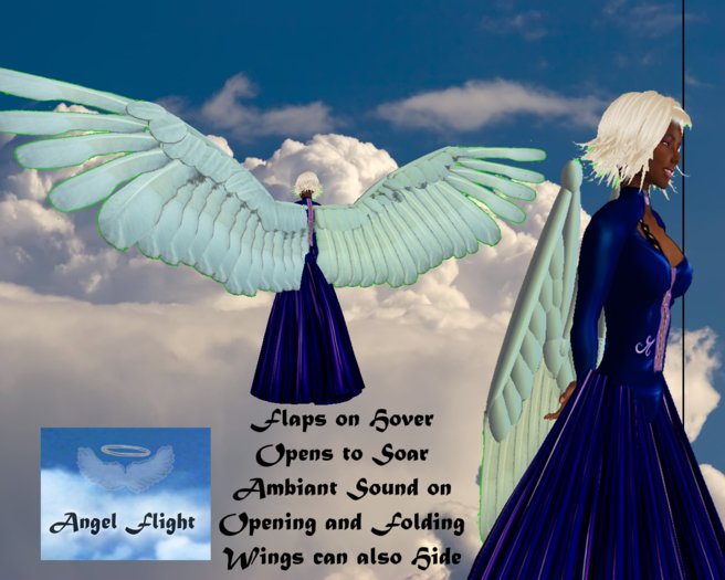 Angel's Flight White Dove - Medium