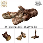 GD MESH FULL PERM STUMP TRUNK