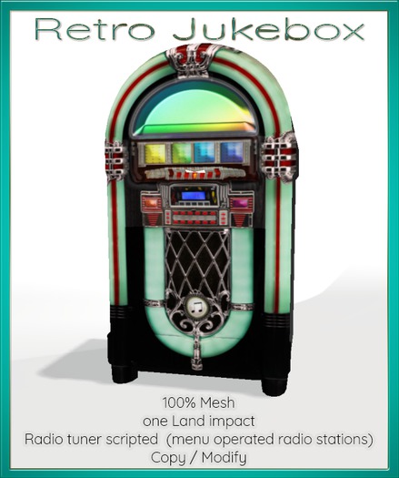 Retro Jukebox V1 with Radio Tuner