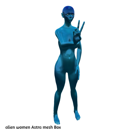 alien women Astra mesh Box