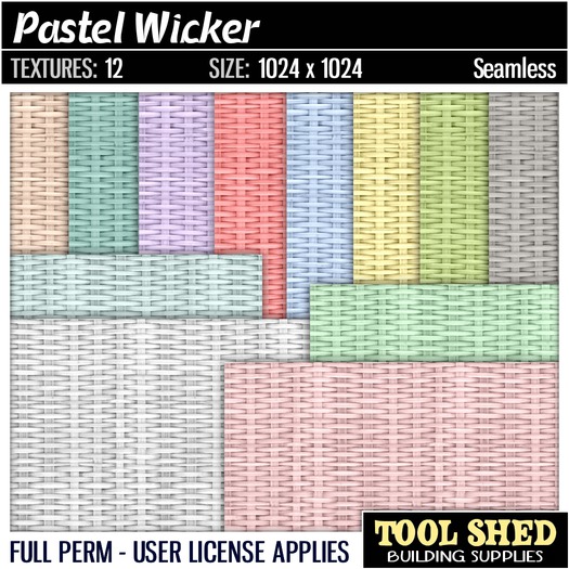 Tool Shed - Pastel Wicker