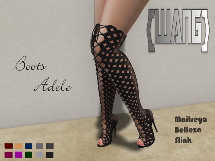 WANG - BOOTS ADELE With HUD 10 COLORS (ADD)