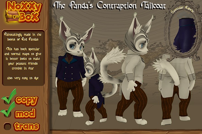 (boxed) *Noxxy Box* Red Panda's Tailcoat