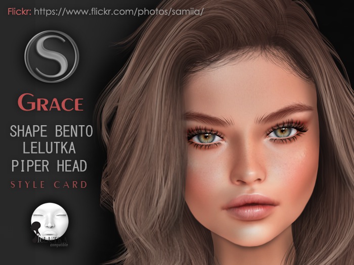 Samia - Lelutka Piper Head - Grace Shape