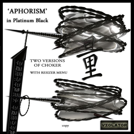 Aphorism - PlatinumBlack / VIOLATOR