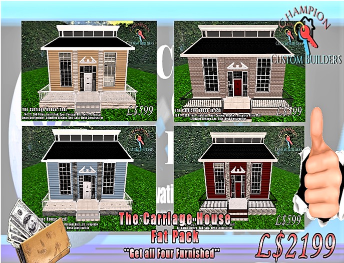 **CCB**Carriage House Fat Pack V003 (Box) FS