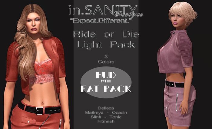 Ride Or Die Light Pack *in.SANITY* (Add Me)
