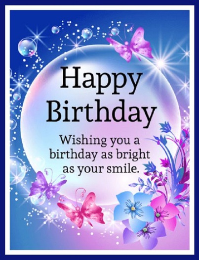Happy Birthday Bright