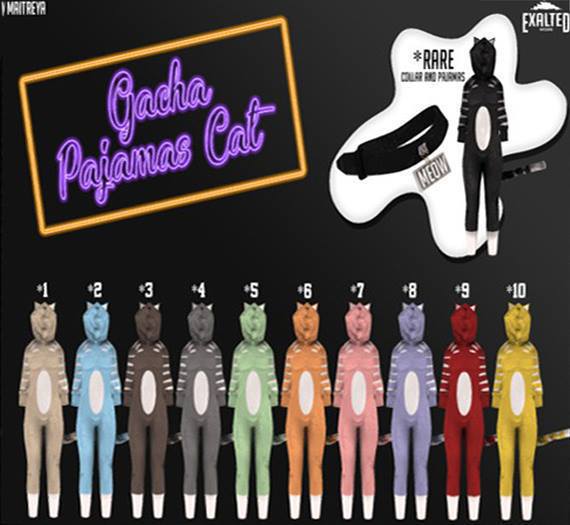ExalteD - Pajamas Cat {Belleza & Signature} *8*