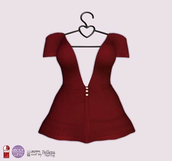 SweetHome// Lara Dress (Red)