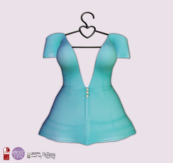 SweetHome// Lara Dress (Menthol)