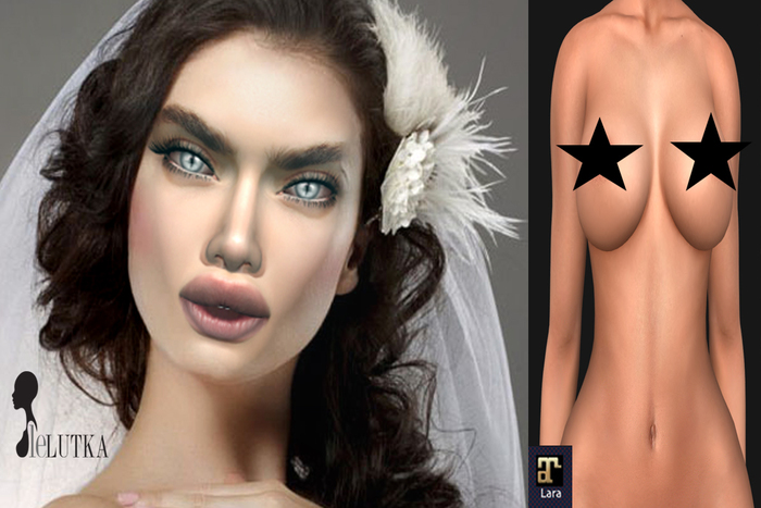 CANDY-Scarlet LELUTKA SKIN-MAITREYA