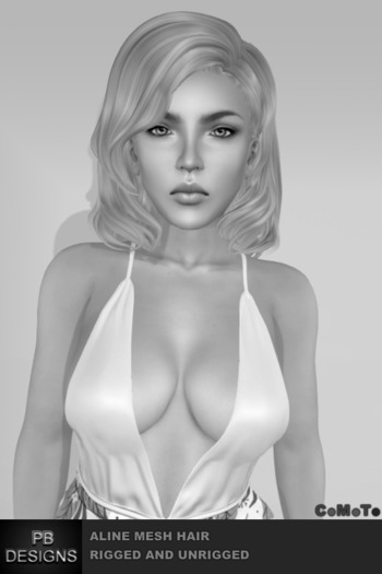 *PB* Aline Mesh Hair (DEMO)