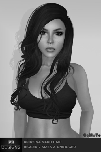 *PB* Cristina Mesh Hair (DEMO)