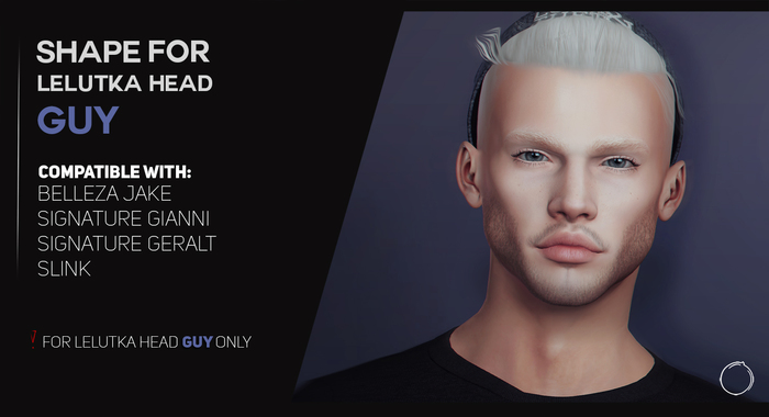 Lelutka Head "GUY" Shape 2.0