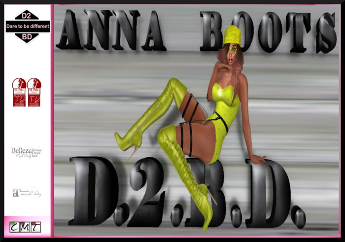 DEMO D.2.B.D. Shoppingbag BOOTS "ANNA"YELLOW
