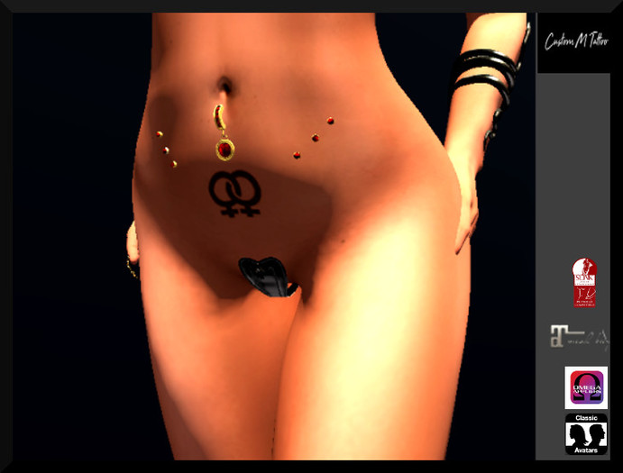 M19 lesbian Custom M tattoo