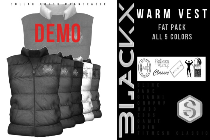 // BLACKX // WARM VEST - DEMO