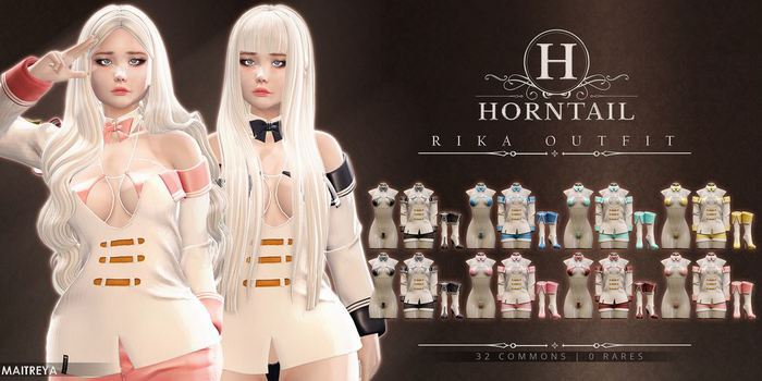 HORNTAIL - [BLACK] Rika Maitreya Bikini <BOX>