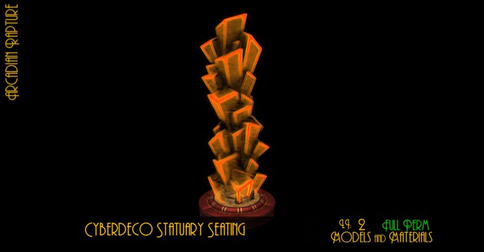 Cyberdeco Statuary Seating