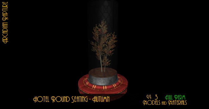Hotel Round Seating - Autumn