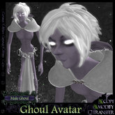 =^.^= Curious Kitties - Male Light Ghoul Avatar Set