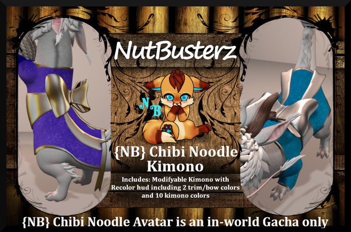{NB} Chibi Noodle Kimono *BOXED*