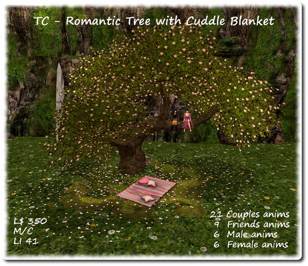 TC - Romantic Tree with Cuddle Blanket