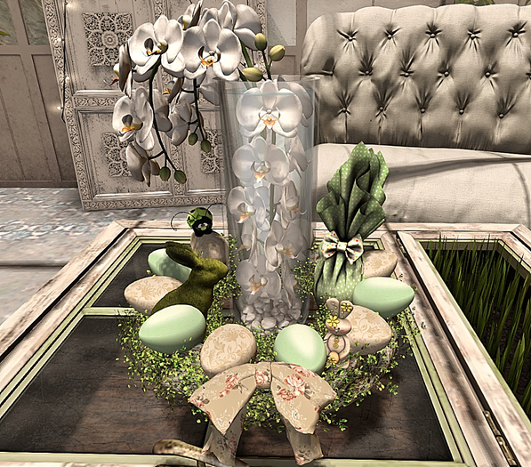 CJ Easter Orchid Wreath - Box add