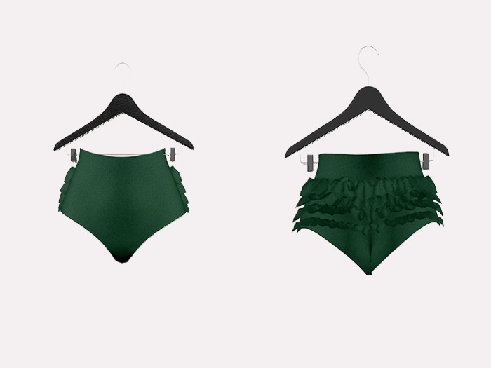 Lun'Atic Gossip Shorty Green Maitreya