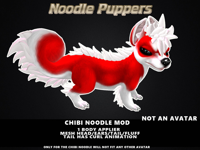 {NS} NOODLE PUPPER RED