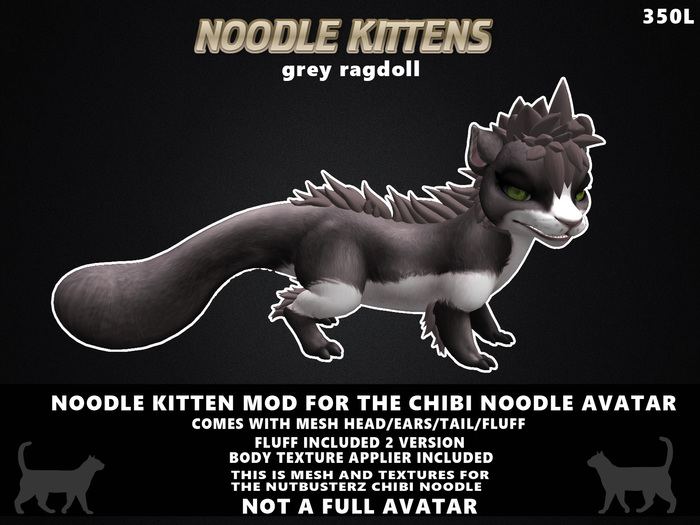 {NS} GREY RAGDOLL NOODLE MOD