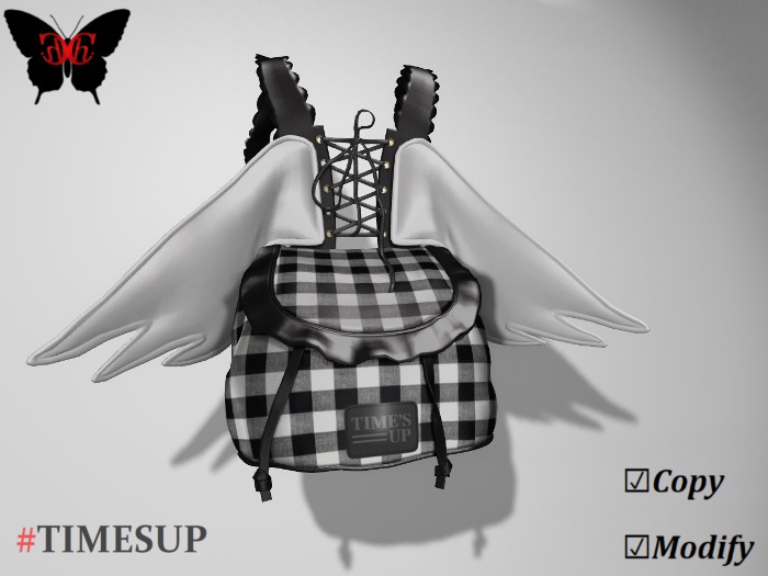 *Cc*Angel(Time'sUP )backpack BlackBlack