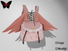 *Cc* Angel heart backpack Pink